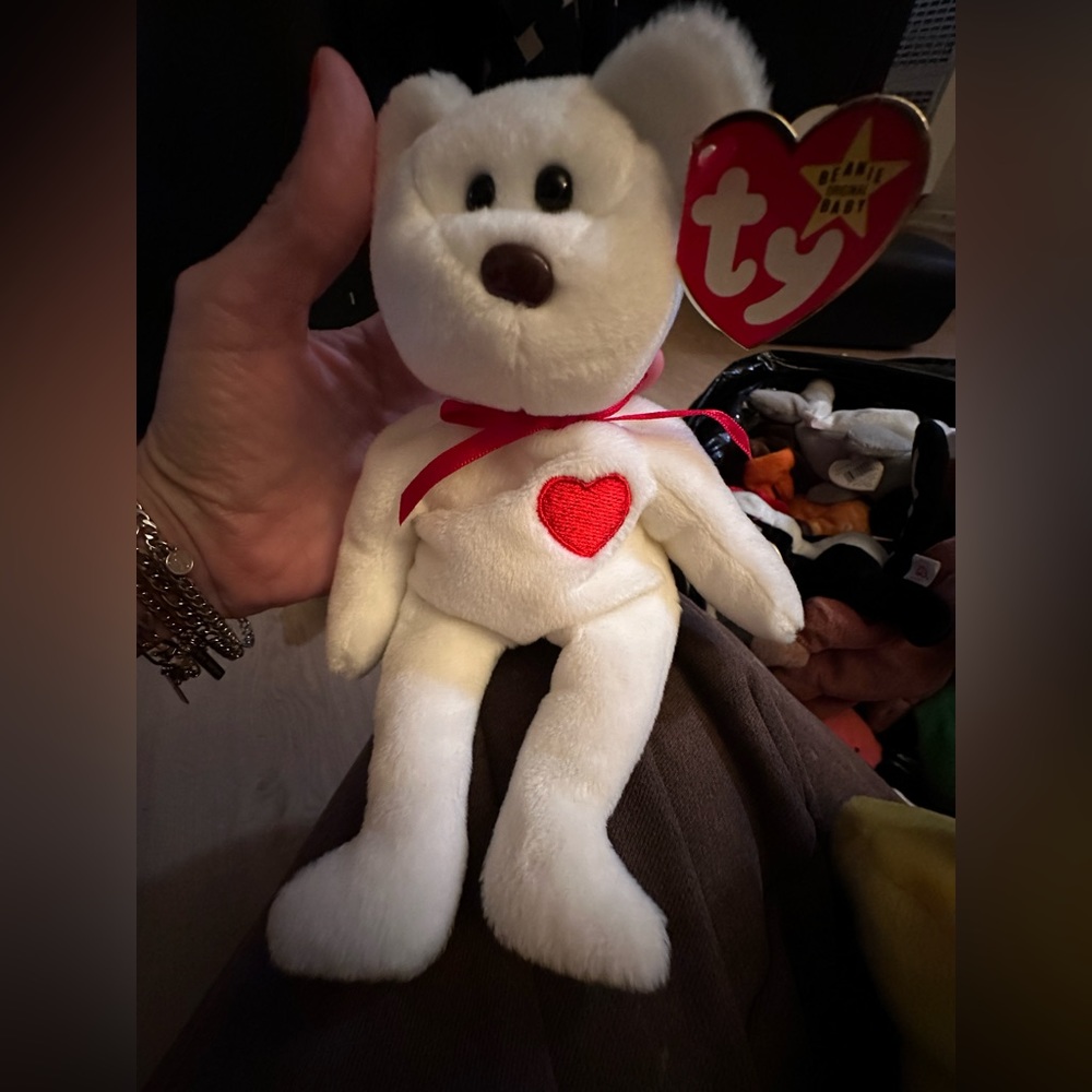 Valentino Beanie Baby-1994 PVC Pellets Mint Condition